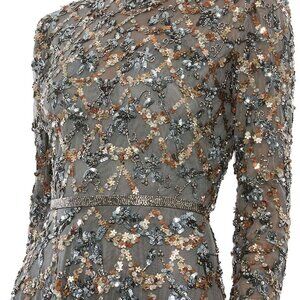 $700 Mac Duggal Gown Heavy Beaded